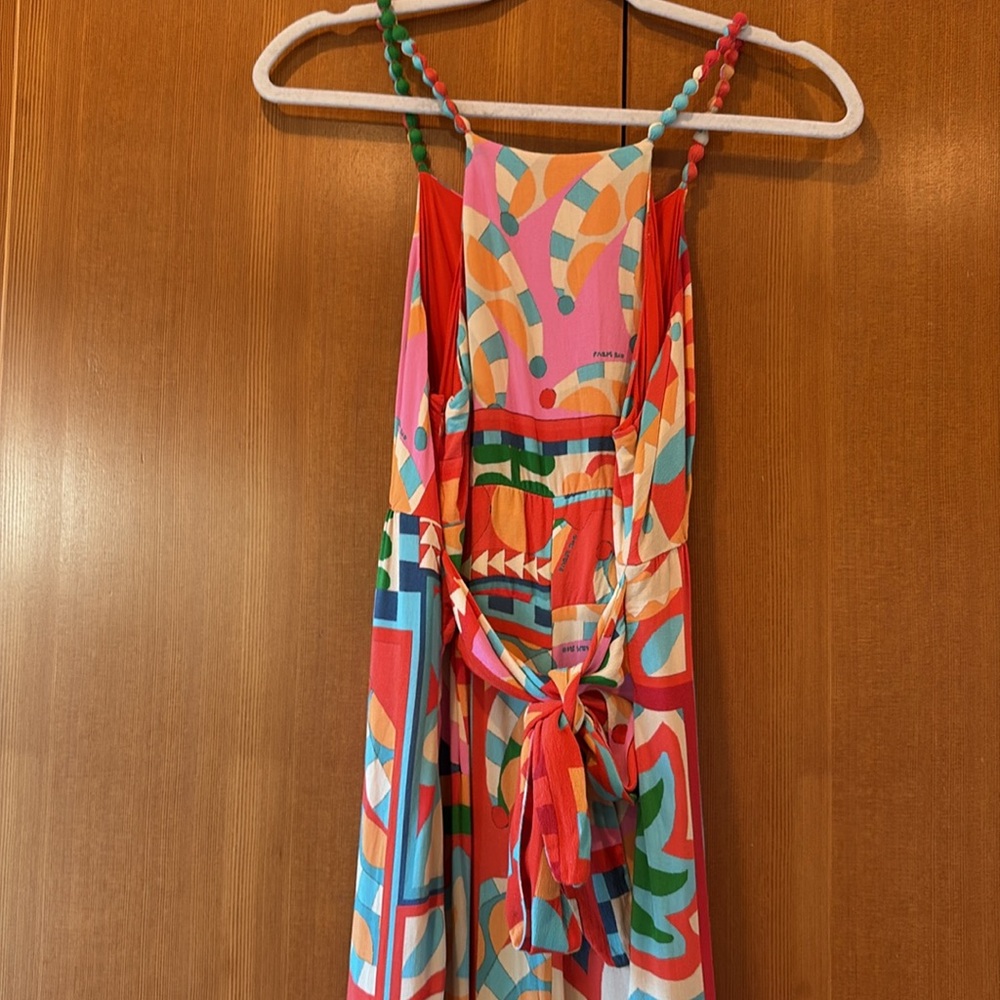 Farm Rio Cut-Out Halter Jumpsuit - Picture 6 of 7